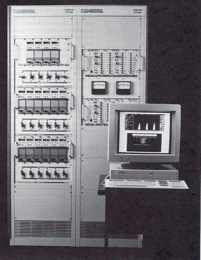 A VAX-based 16 Input Alpha Spectroscopy System