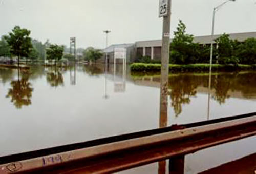 The River Ran Through It, headquarters went under water on June 5
